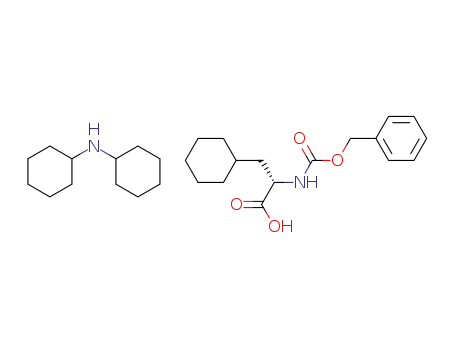 Molecular Structure of 54594-40-0 (Z-BETA-CYCLOHEXYL-ALA-OH DCHA)