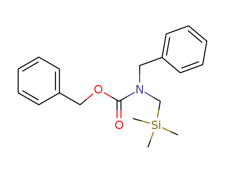 benzyl N-benzyl-N-<(trimethylsilyl)methyl>carbamate