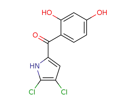 Methanone, (4,5-dichloro-1H-pyrrol-2-yl)(2,4-dihydroxyphenyl)-