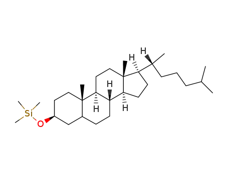 3-β-cholestanyl trimethylsilyl ether