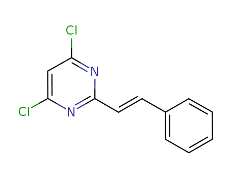 4,6-dichloro-2-[(E)-2-phenylvinyl]pyrimidine