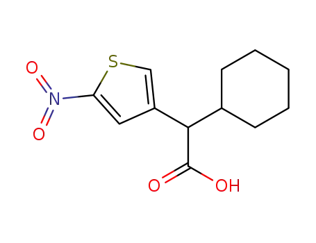 (5-Nitro-thienyl-3)-cyclohexyl-acetic acid