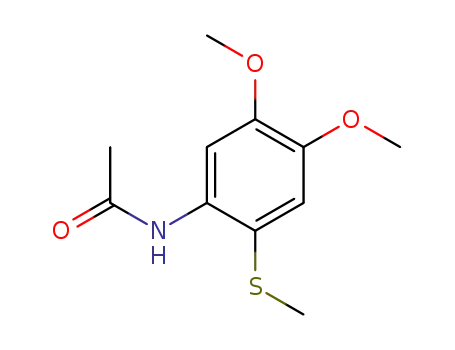 2-methylthio-4,5-dimethoxyacetanilide