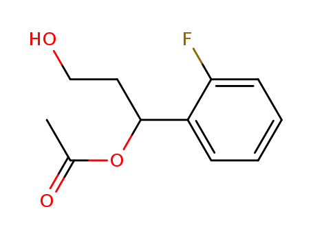 1,3-Propanediol, 1-(2-fluorophenyl)-, 1-acetate