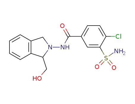 1-(hydroxymethyl)-2-(4-chloro-3-sulfamoylbenzamido)isoindoline