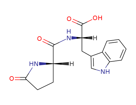(2s)-3-(1h-indol-3-yl)-2-[[(2s)-5-oxopyrrolidine-2-carbonyl]amino]propanoic Acid