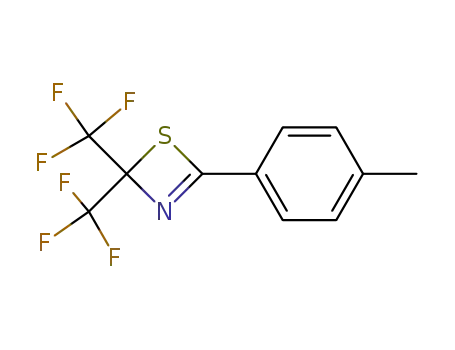 2H-1,3-Thiazete, 4-(4-methylphenyl)-2,2-bis(trifluoromethyl)-