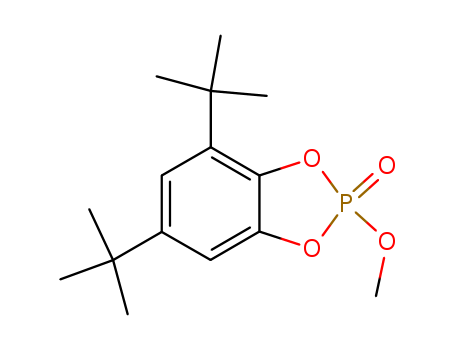 1,3,2-Benzodioxaphosphole, 4,6-bis(1,1-dimethylethyl)-2-methoxy-, 2-oxide
