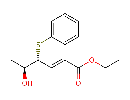 ethyl (2E,4SR,5RS)-5-hydroxy-4-(phenylthio)-2-hexenoate