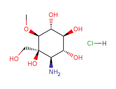 1L-1-amino-1-desoxy-2-C-(hydroxymethyl)-3-O-methyl-myo-inosit-hydrochlorid