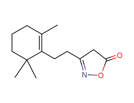 3-[2-(2,6,6-Trimethyl-cyclohex-1-enyl)-ethyl]-4H-isoxazol-5-one