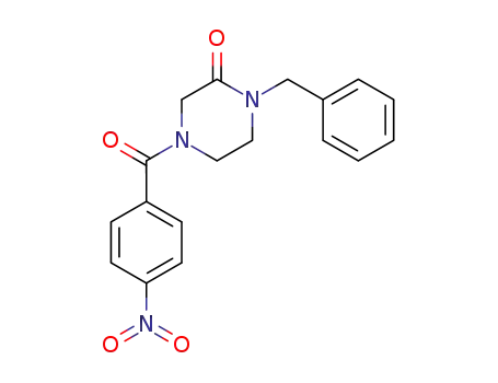 Piperazinone, 4-(4-nitrobenzoyl)-1-(phenylmethyl)-
