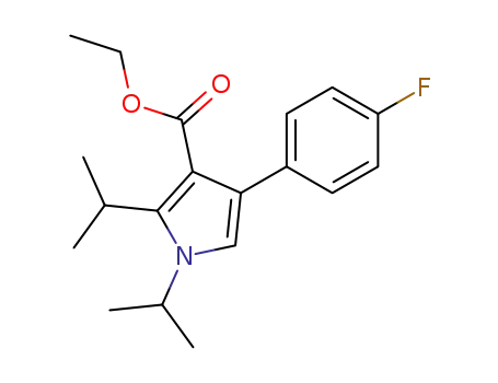 ethyl 1,2-diisopropyl-4-(4-fluorophenyl)-1H-pyrrole-3-carboxylate