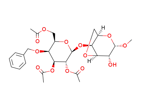 methyl 3,6-anhydro-4-O-(2,3,6-tri-O-acetyl-4-O-benzyl-β-D-galactopyranosyl)-α-D-galactopyranoside