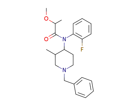 N-((3R,4R)-1-Benzyl-3-methyl-piperidin-4-yl)-N-(2-fluoro-phenyl)-2-methoxy-propionamide
