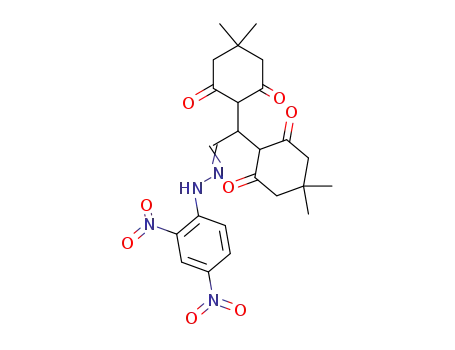 bis(4,4-dimethyl-2,6-dioxocyclohexyl)acetaldehyde 2,4-dinitrophenylhydrazone
