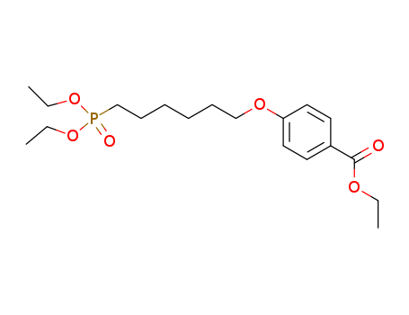 Ethyl 4-(6-diethoxyphosphorylhexoxy)benzoate