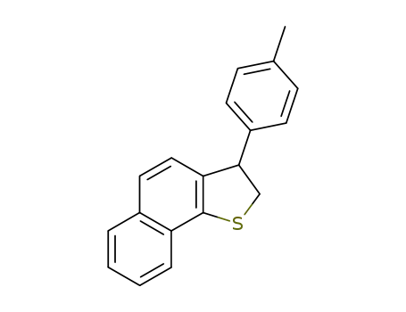 2,3-dihydro-3-(4'-methylphenyl)naphtho<1,2-b>thiophene