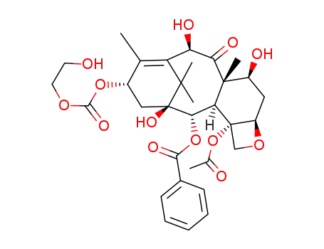 13-(hydroxyethyloxycarbonyl)-10-deacetyl baccatin III