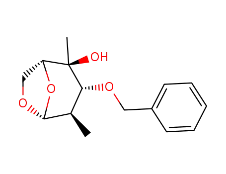 1,6-Anhydro-2-deoxy-2-methyl-4-C-methyl-3-O-(phenylmethyl)-beta-D-glucopyranose