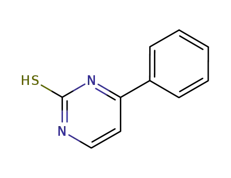 Molecular Structure of 60414-59-7 (4-PHENYL-PYRIMIDINE-2-THIOL)