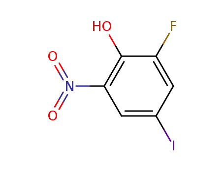 2-fluoro-4-iodo-6-nitrophenol
