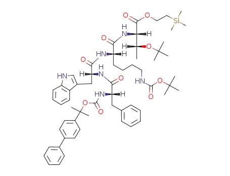 Bpoc-Phe-D-Trp-Lys(Boc)-Thr(t-Bu)-OTmse