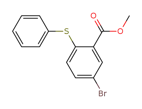 methyl 3-bromo-6-(phenylthio)-benzoate