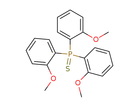 Phosphine sulfide, tris(2-methoxyphenyl)-