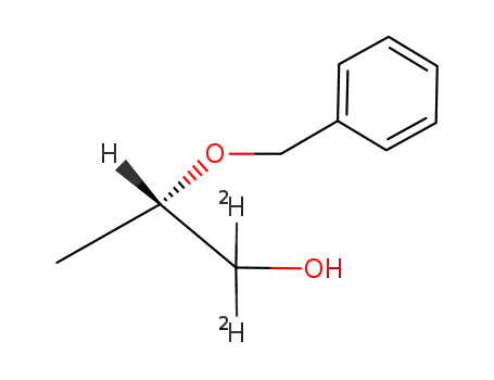 (S)-(+)-(2)-Benzyloxy-<1,1-<sup>2</sup>H2>propanol