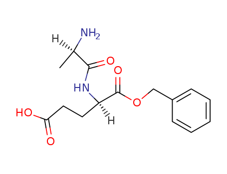 D-Glutamic acid, N-L-alanyl-, 1-(phenylmethyl) ester