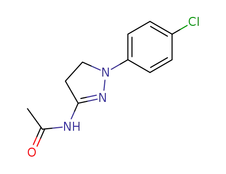 Acetamide, N-[1-(4-chlorophenyl)-4,5-dihydro-1H-pyrazol-3-yl]-