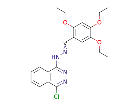 N-(4-Chloro-phthalazin-1-yl)-N'-[1-(2,4,5-triethoxy-phenyl)-meth-(E)-ylidene]-hydrazine