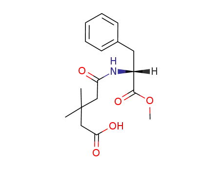 4-((R)-1-Methoxycarbonyl-2-phenyl-ethylcarbamoyl)-3,3-dimethyl-butyric acid