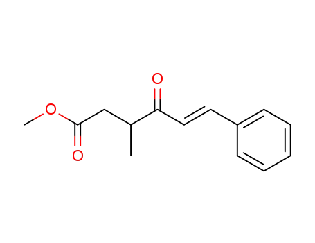 3-Methyl-4-oxo-6-phenyl-5-hexensaeure-methylester