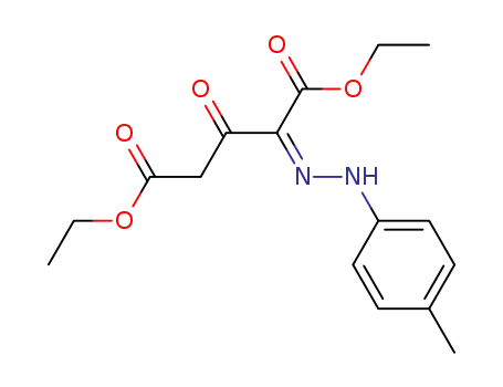 Pentanedioic acid, 2-[(4-methylphenyl)hydrazono]-3-oxo-, diethyl ester