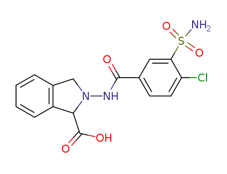 1-carboxy-2-(4-chloro-3-sulfamoylbenzamido)isoindoline