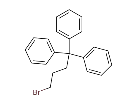 Benzene, 1,1',1''-(4-bromobutylidyne)tris-