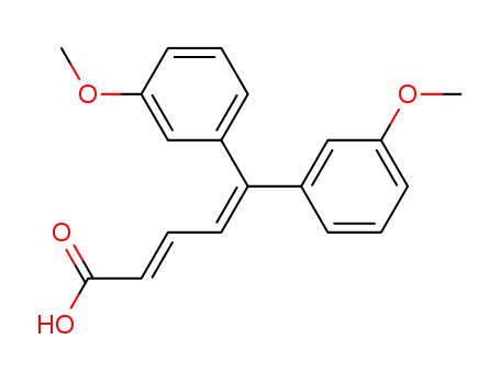 (E)-5,5-bis(3-methoxyphenyl)-2,4-pentadienoic acid