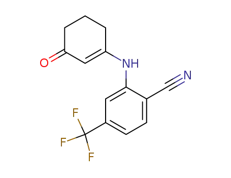 N-(3-oxo-cyclohexen-1-yl)-2-amino-4-trifluoromethylbenzonitrile