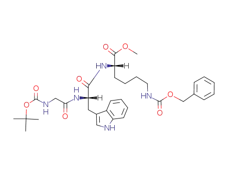 Boc-Gly-Trp-Lys(Z)-OCH<sub>3</sub>