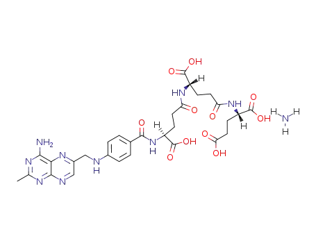 N-<4-<<(4-amino-2-methylpteridin-6-yl)methyl>amino>benzoyl>-γ-L-glutamyl-γ-L-glutamyl-L-glutamic acid