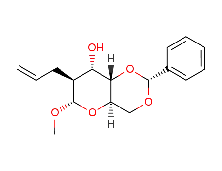 methyl 4,6-O-benzylidene-2-deoxy-2-(2-propenyl)-α-D-allohexopyranoside