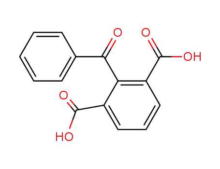 Molecular Structure of 52421-81-5 (2-Benzoylisophthalic acid)