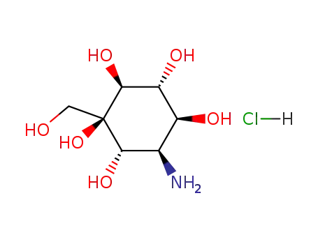 1L-2-amino-2-desoxy-4-C-(hydroxymethyl)-muco-inosit-hydrochlorid