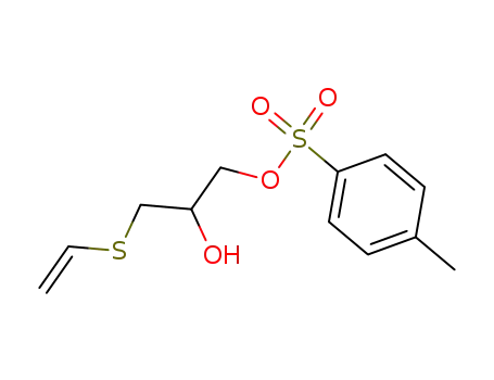 Molecular Structure of 116114-57-9 (1,2-Propanediol, 3-(ethenylthio)-, 1-(4-methylbenzenesulfonate))