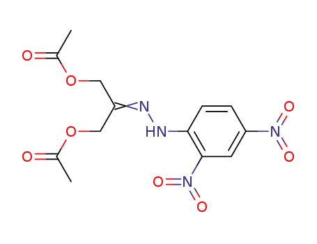 1,3-Bis(acetyloxy)-2-propanone 2-((2,4-dinitrophenyl)hydrazone)