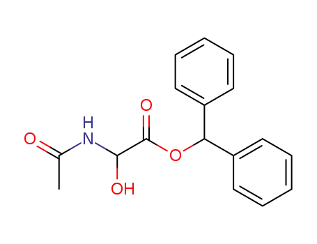 diphenylmethyl N-acetyl-α-hydroxyglycinate