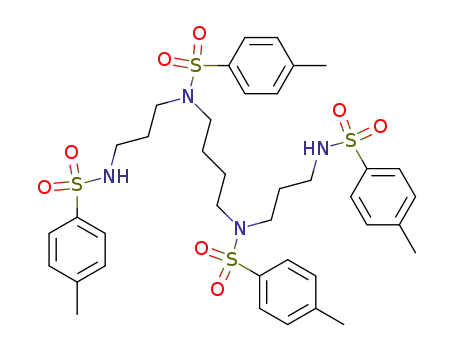 N<sup>1</sup>,N<sup>4</sup>,N<sup>9</sup>,N<sup>12</sup>-tetra(p-toluenesulfonyl)-4,9-diaza-1,12-diaminododecane