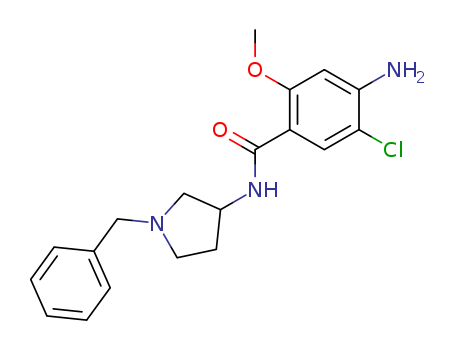 Benzamide,  4-amino-5-chloro-2-methoxy-N-[1-(phenylmethyl)-3-pyrrolidinyl]-